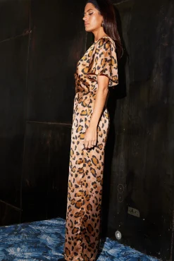 Women Dancing Leopard Annis Jumpsuit In Leopard