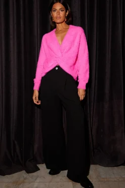 Women Dancing Leopard Bonnie Jumper In Pink - Reversible