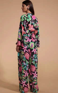 Women Dancing Leopard Cuba Trousers In Starfish