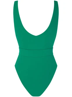 Women Dancing Leopard Halo Sa Caleta Swimsuit In Green