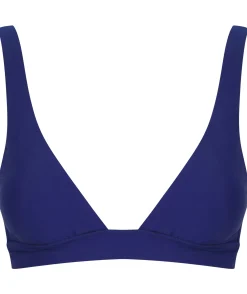 Women Dancing Leopard Halo Tamika Bikini Top In Navy
