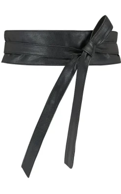 Women Dancing Leopard Harley Belt In Black