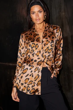 Women Dancing Leopard Konstantina Shirt In Leopard