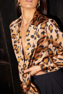 Women Dancing Leopard Konstantina Shirt In Leopard