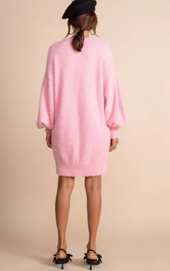 Women Dancing Leopard Maggie Jumper Dress In Candy Pink